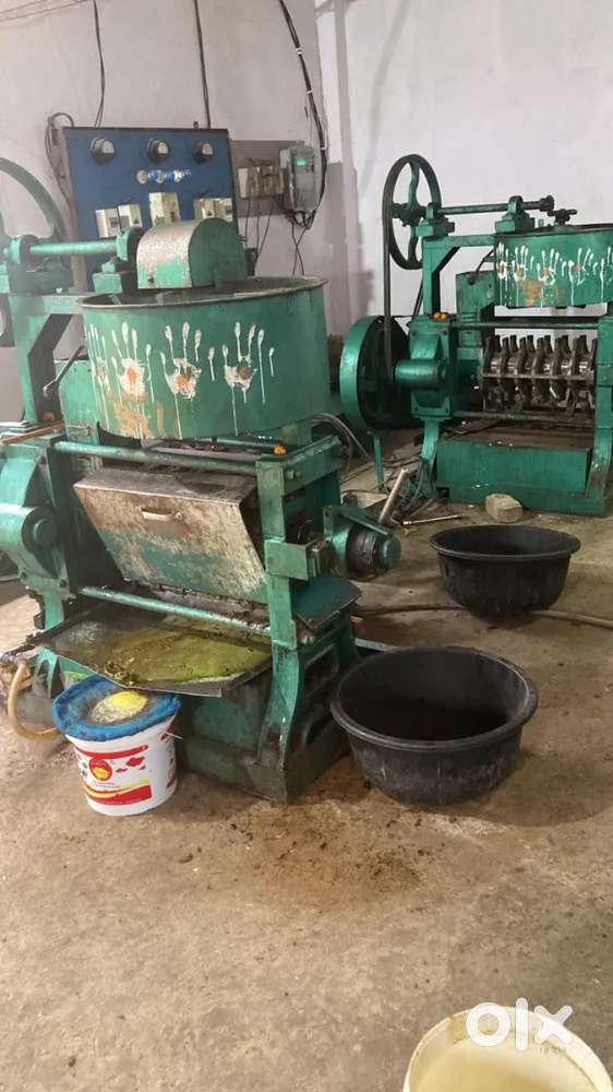 Oil mill factory for sale.