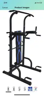 Standalone pull up bar with bench