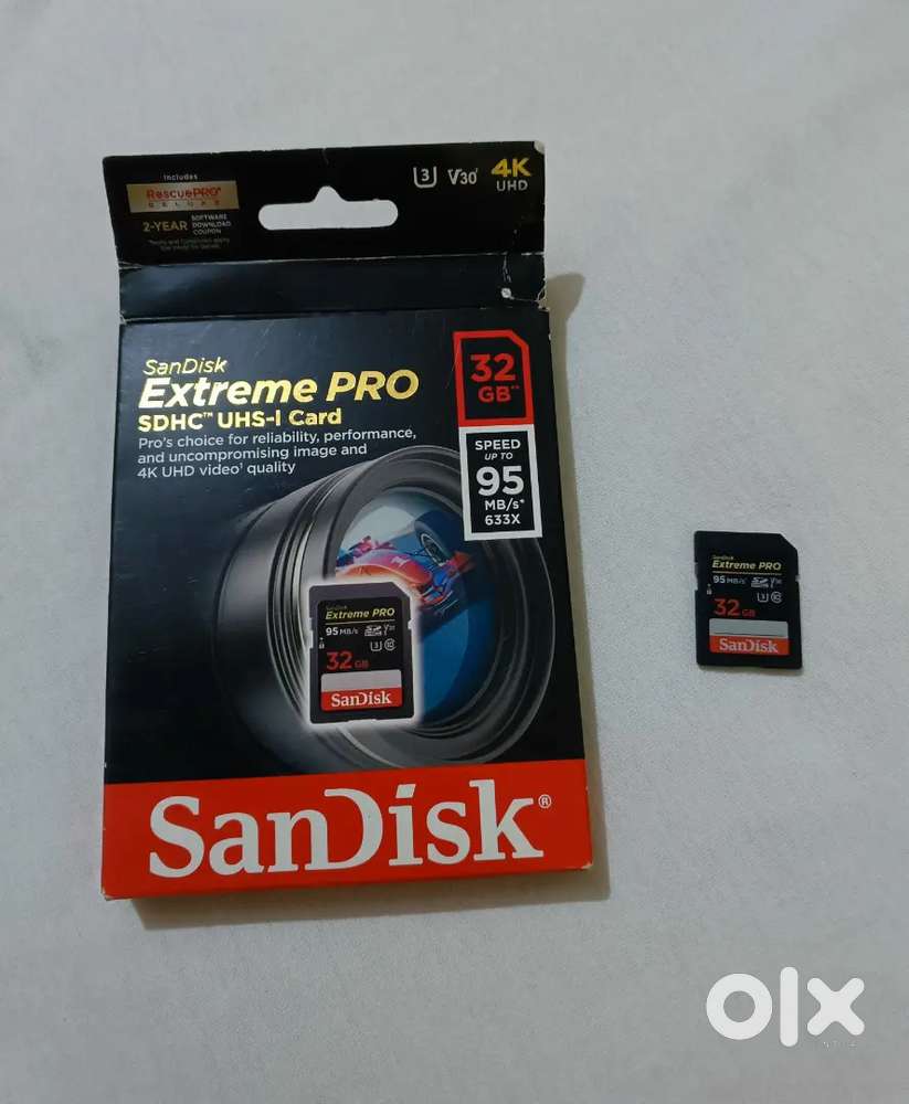 SD Card 32GB for DSLR camera