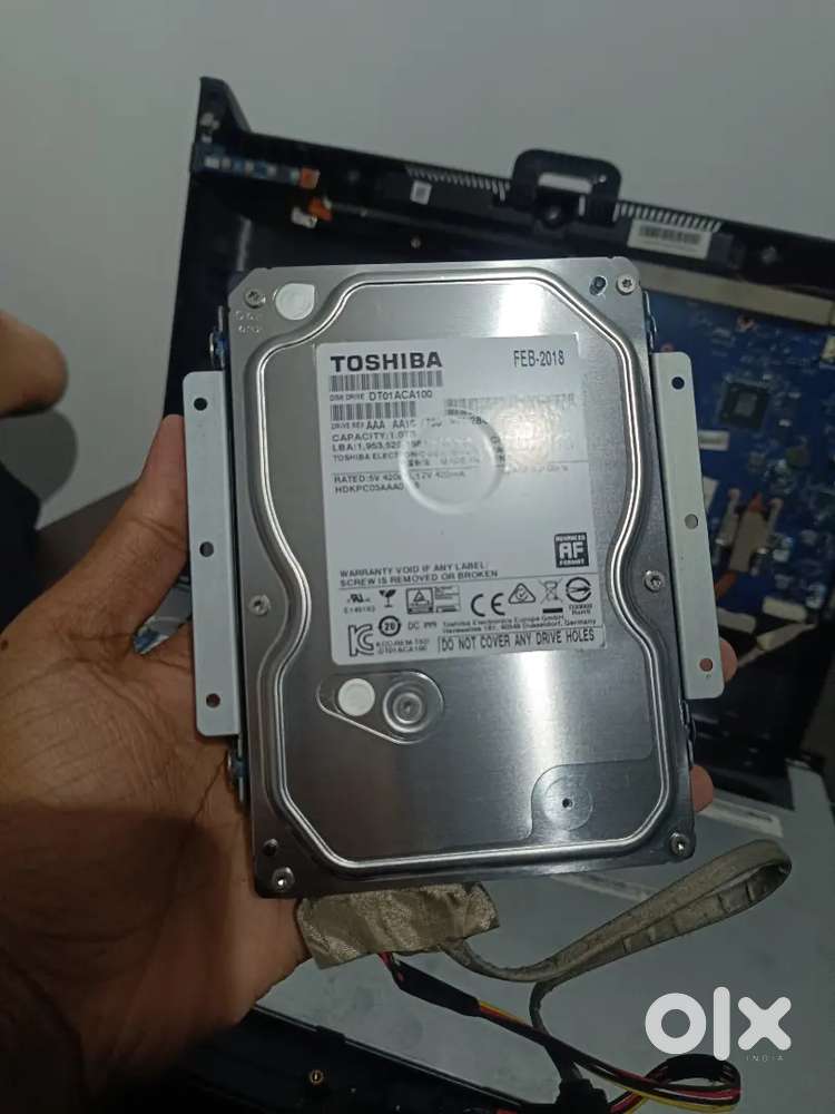 Toshiba internal harddisk 1tb capacity