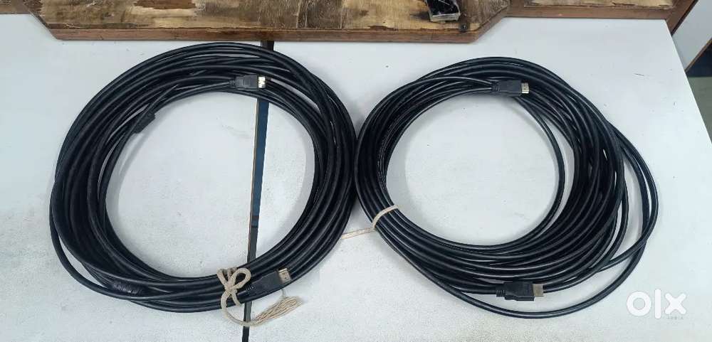 2 x HDMI TO HDMI Cables Approx. 30 Meter Both