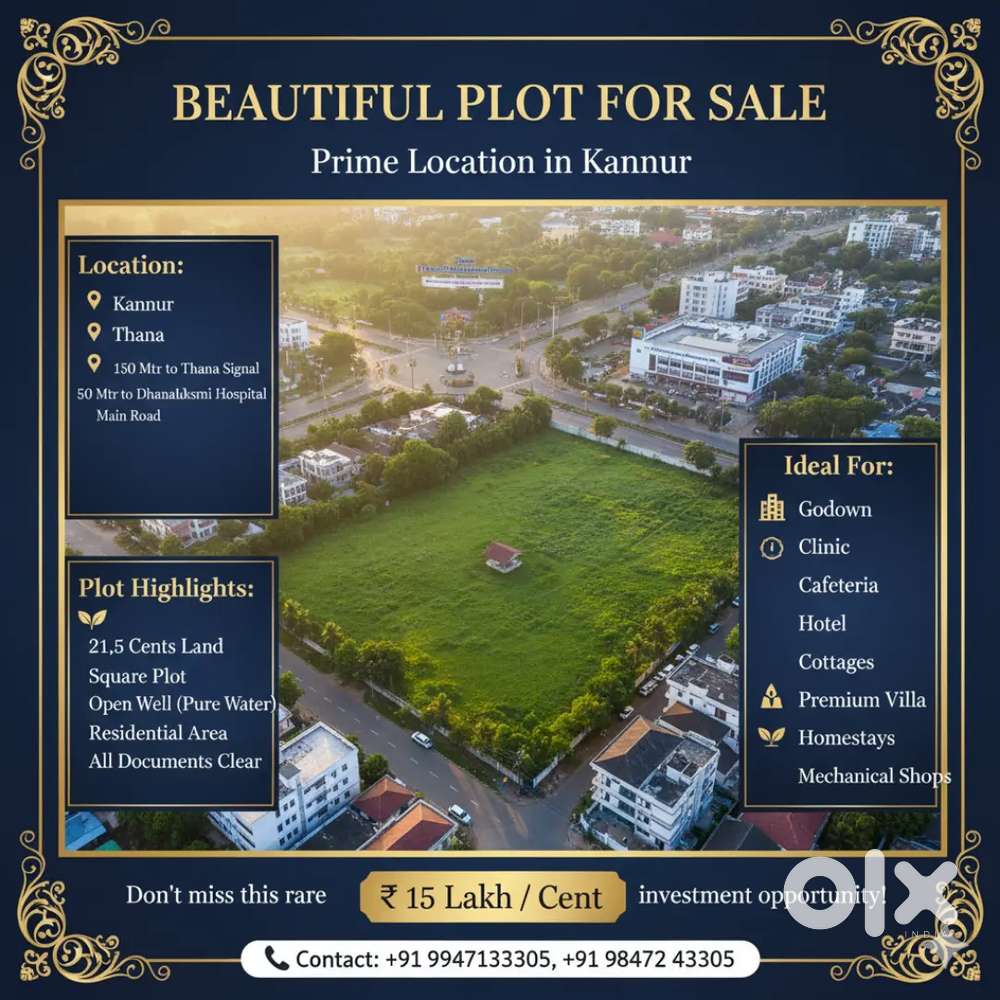 Beautiful plot for sale