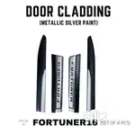 Fortuner 2017-25 door cladding abs plastic dual colour