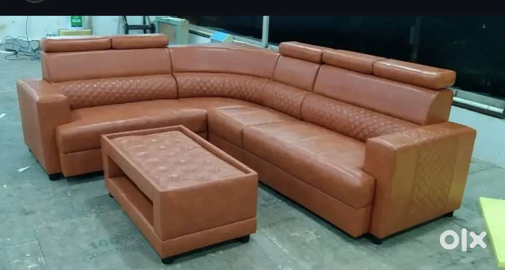 NEW QUALITY L TYPE HEAD REST MODEL SOFA AVAILABLE AT ZAM ZAM FURNITURE