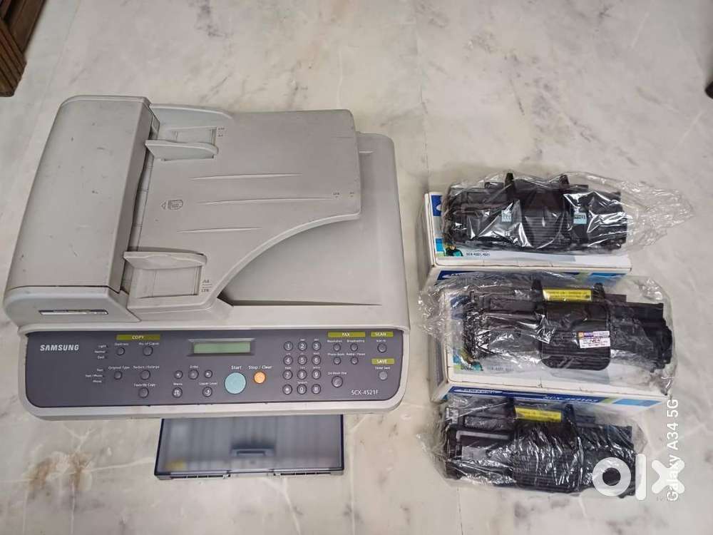 SAMSUNG ALL IN ONE PRINTER WITH 4 CART(COPIER, PRINTER, SCANNER & FAX)