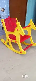 Nilkamal Plastic rocking chair for kids