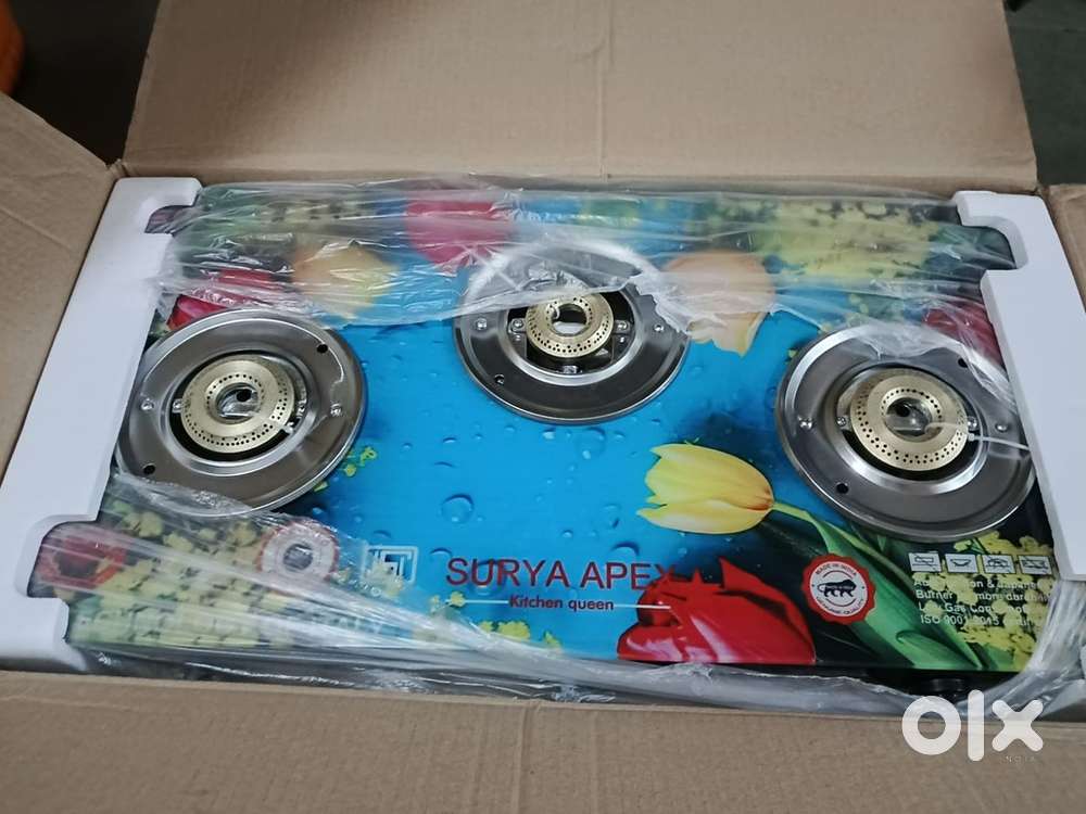 Surya gas stove automatic