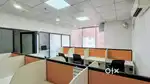Office Space 16 Seats with BOSS cabin and HR Cabin Fully furnished