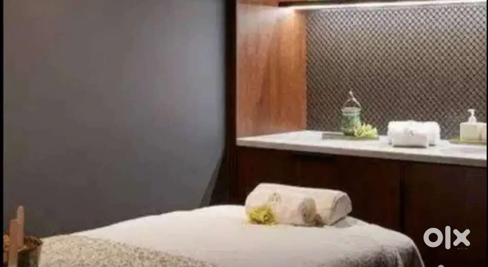 Female massage therapist