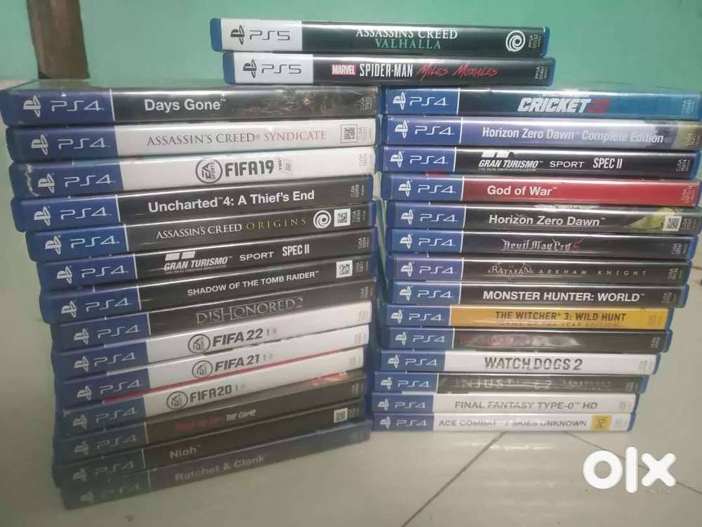 Check Price Below , PS4 PS5 titles for Sale