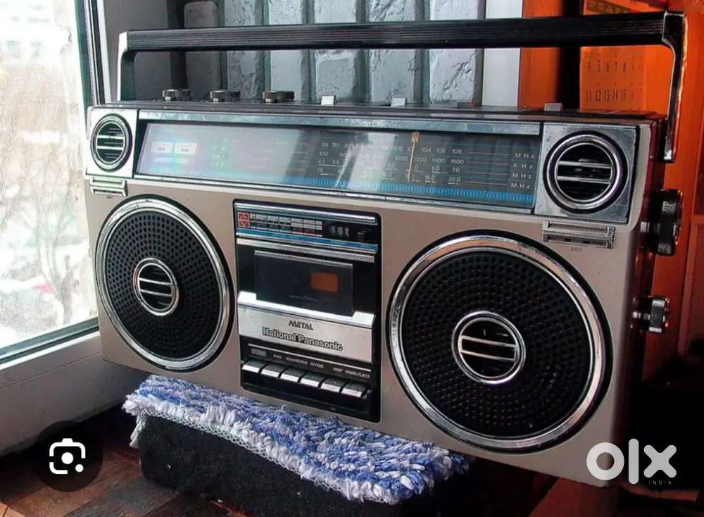 National Panasonic fm radio tape recorder new connection sab ok hai