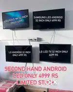 ANROID SECOND HAND LED TV