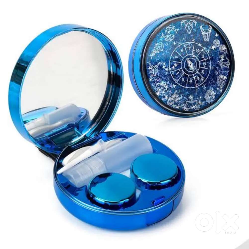 Aqualens Blue Mix K1925 Contact Lens Designer Case