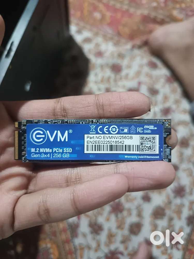 NVME storage 256gb
