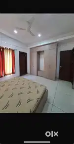 3bhk furbished 1st floor house portion available on rent shree nagar