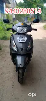 TVS Jupiter  2016 Model  Second owner  Grey color Live insurance
