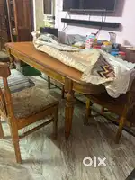 6S solid Wood Dining table Set