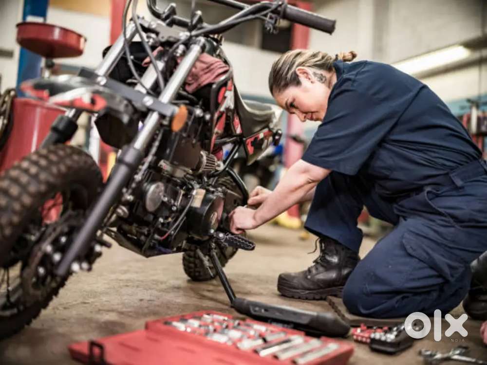 Need a experienced two wheeler mechanic
