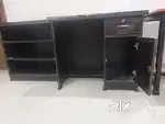 Computer Table cum Office Table With 2 chair and 1 small Almira
