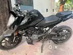 Its a good bike less driven and black coloured
