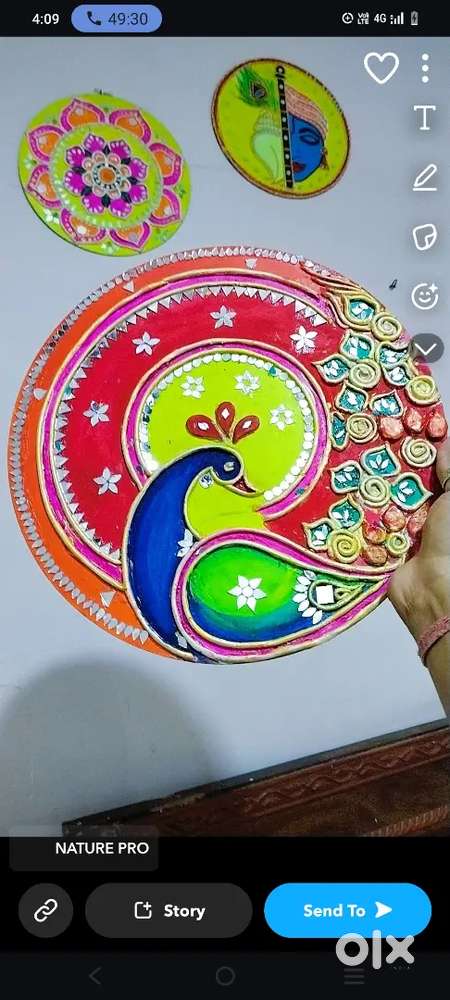 Lippan art (wall hanging )