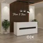 New classic MD table office table cash counters office reception table