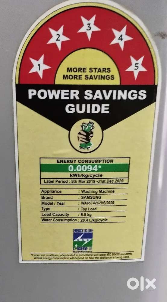 Samsung 6.5kg Top Load (2021 Model) Motor&PCB Perfect, Needs Gearbox