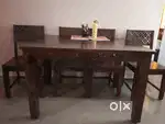 4 Seater Sheesham wood Dining Table