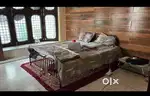 Folding queen side bed