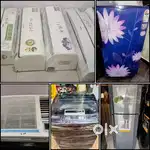 @1 YEAR WARRANTY (  SPLIT WINDOW )AC WITH FREE DELIVERY GREAT COOLING