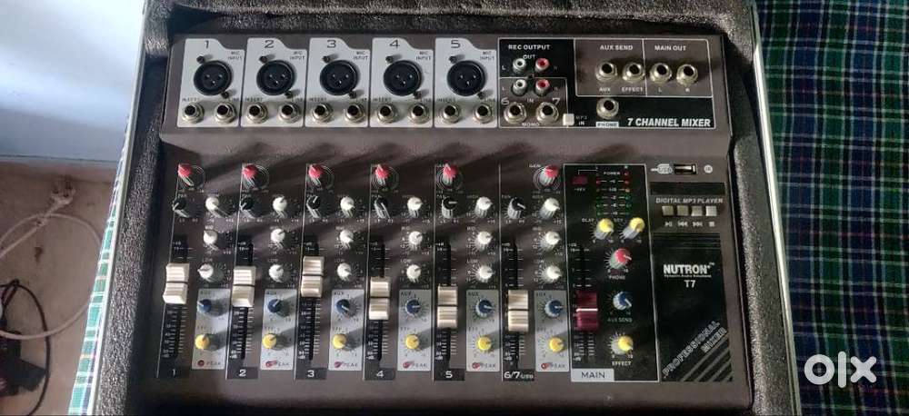 Audio Mixer Nutron+ T-7 USB/BT