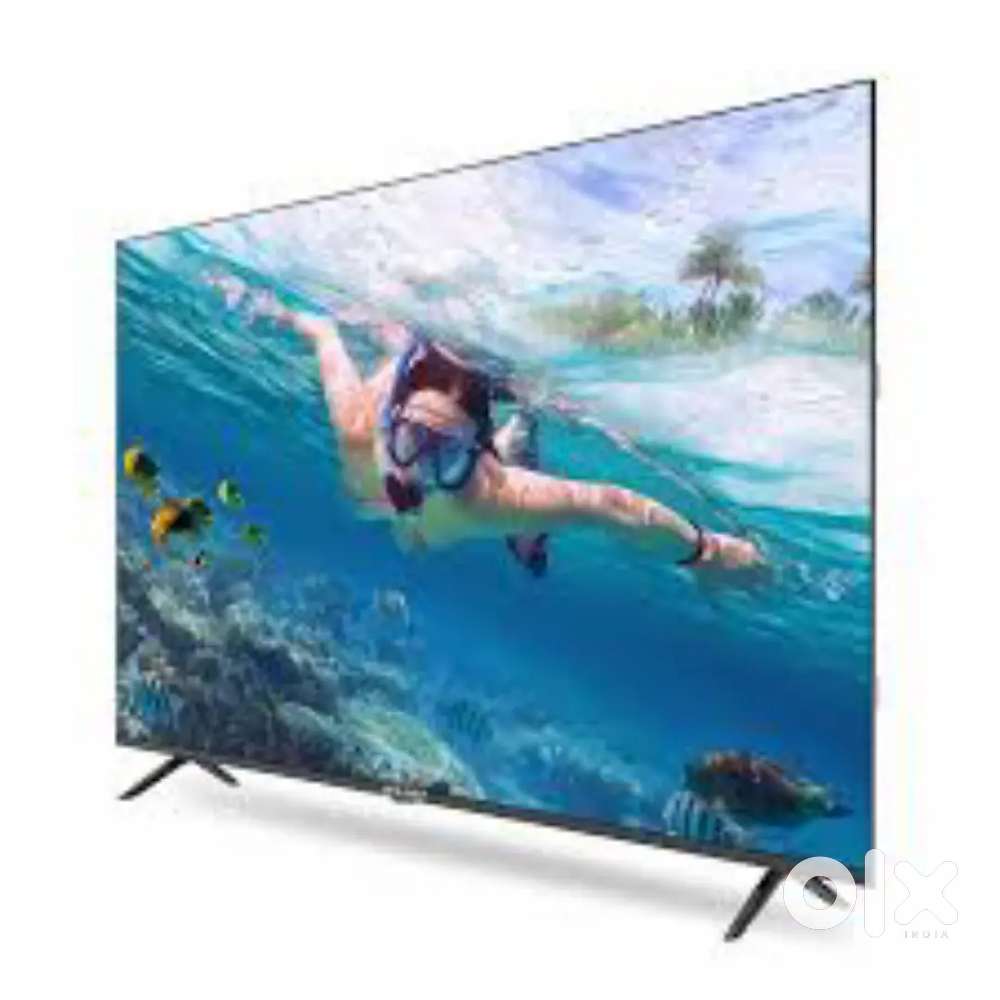 43 inch smart android frameless led tv with 600 channel free in tv