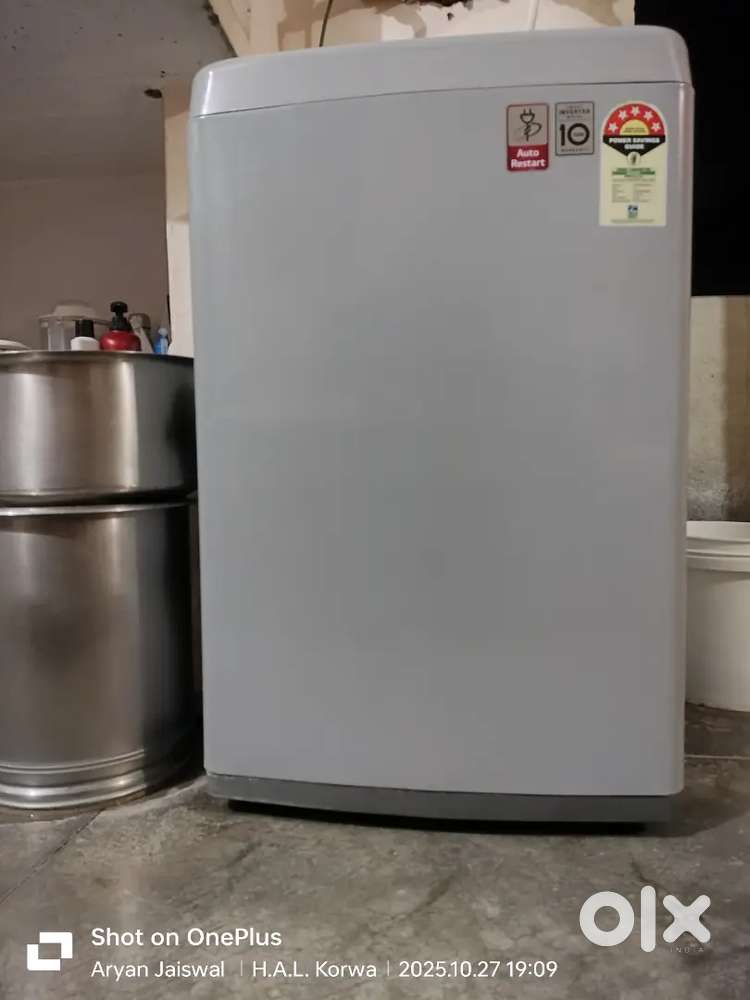 LG TOP LOAD WASHING MACHINE FULLY AUTOMATIC, MODEL NO.T65SPSF2Z/2020