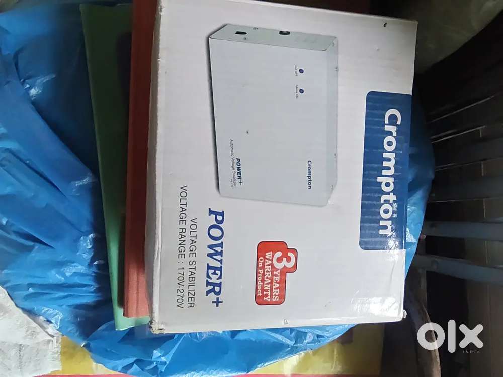 Crompton voltage stabilizer Brand New