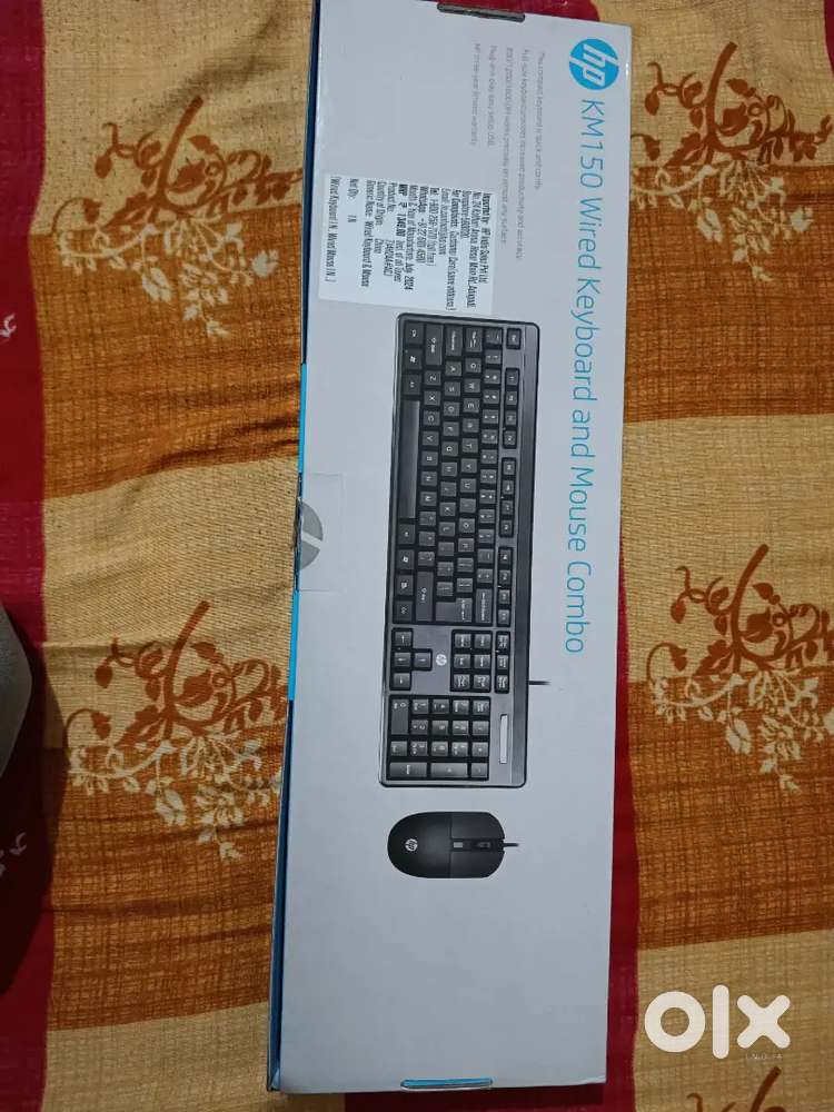 HP WIRED KEYBOARD WITH MOUSE