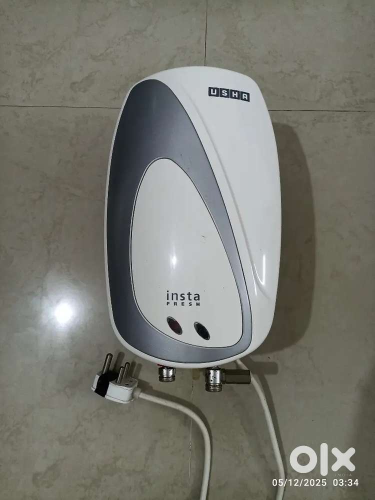 Usha Insta 3ltrs Instant water geyser,in good condition for sale