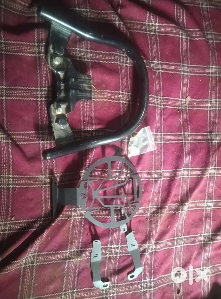 Ronin head lamp guard with seat guard