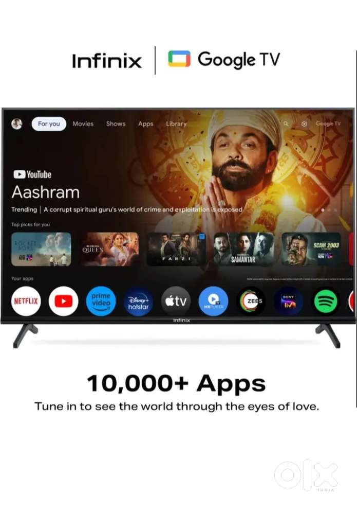 32 inch LCD sound 40 infinix do yaar ki guarantee HDMI