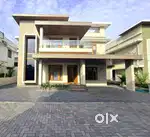 7 CENT 3000 SQFT 4BED ROOMS GATED COMMUNITY VILLA IN ALUVA KOMBARA