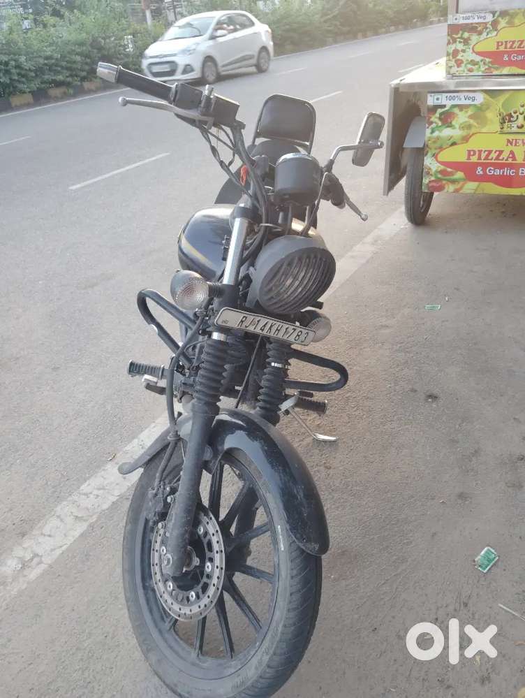 Both tyre new and bike in new condition