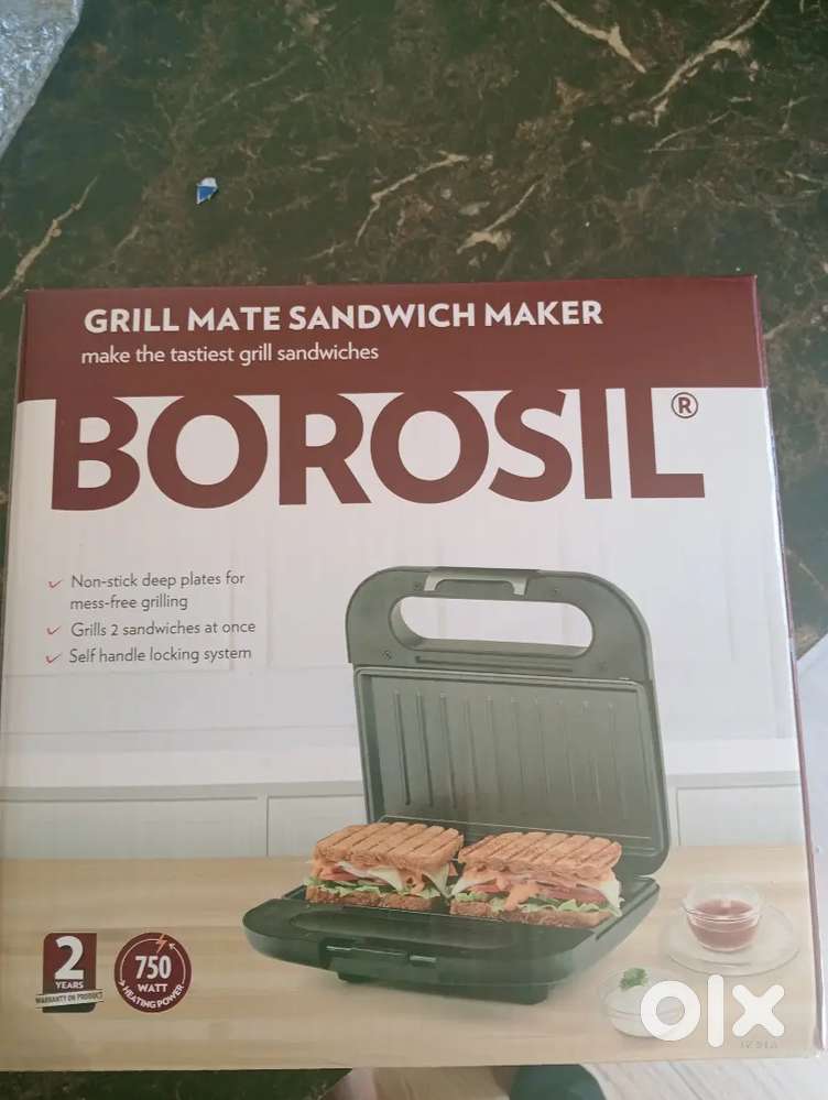 Borosil sandwich maker