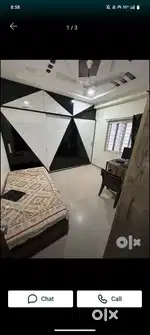 2rooms attached bathroom