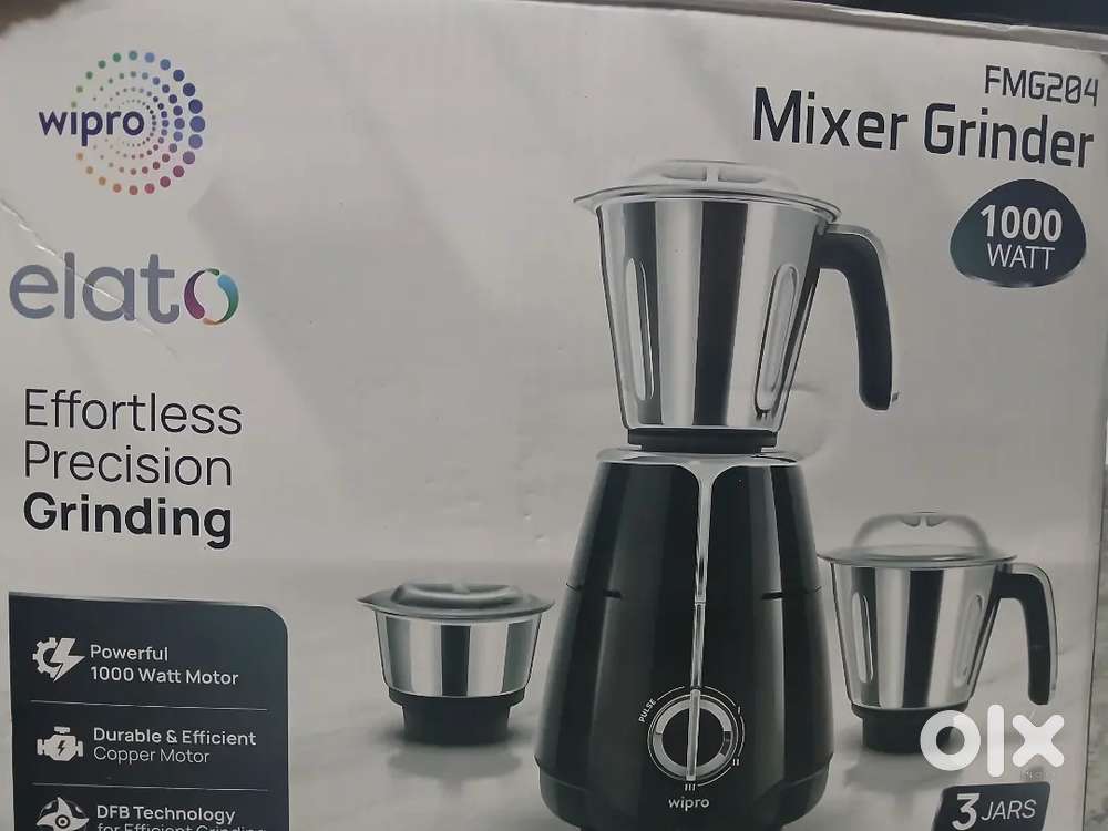 Wipro Elato Mixer Brand New