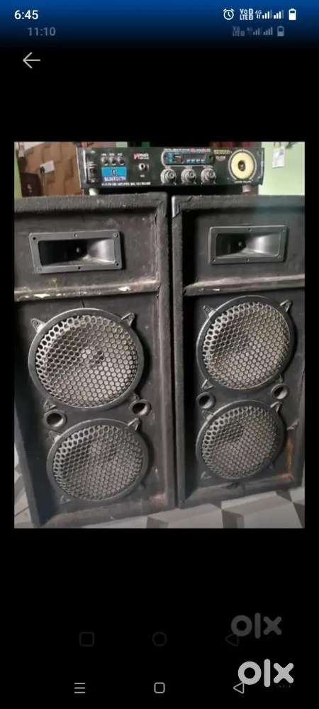 10 inches speaker amplifier