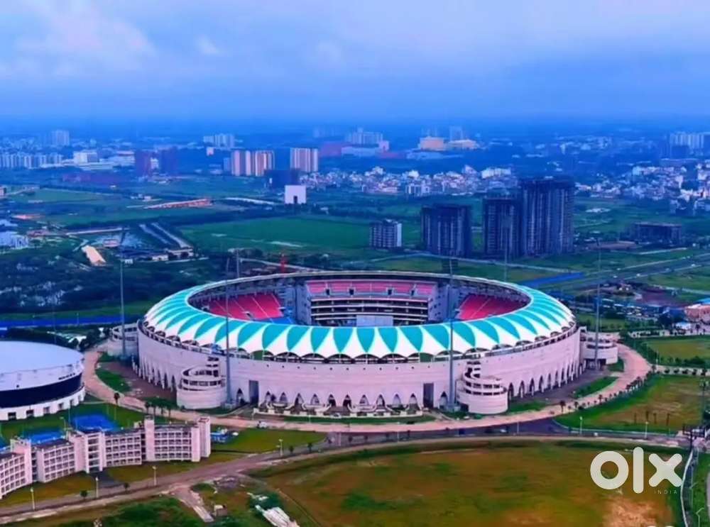 इकाना स्टेडियम के नजदीक आवासीय प्लॉट बैंक लोन नगर निगम