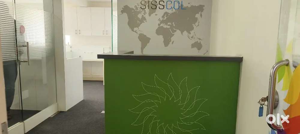 Office fully furnished commercial space for rent Kakkanad