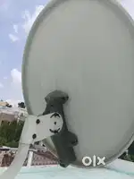 Airtel DTH Dish Antenna with Stand & Wires – Good Condition with box