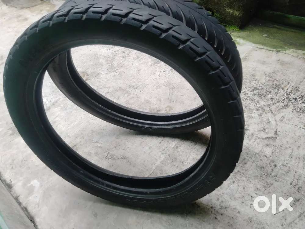 Hero Glamour Bike Tyre Front & Back