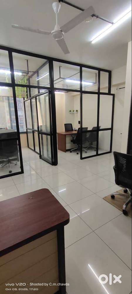 Fully Furnished 3Rd Floor Office Available For Rent In Zundal