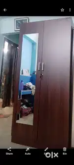 Brand new godrej almirah with mattress